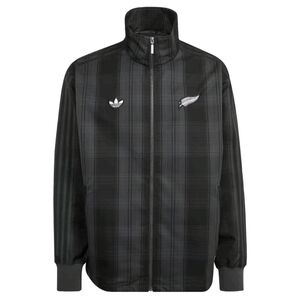 adidas men ADIDAS ORIGINALS & ALL BLACKS PLAID WOVEN FIREBIRD TRACK JACKET